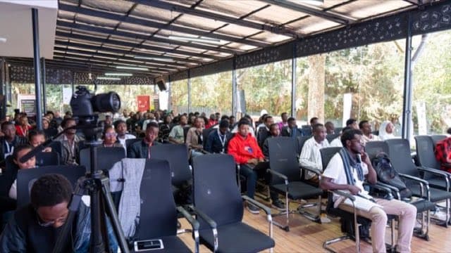 A gathering at Attic Chapter, Nairobi